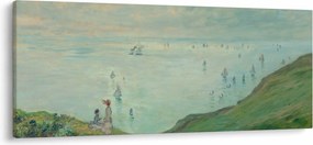 Kép - Henri Fantin-Latour, Cliffs at Pourville, reprodukciók (120x50 cm)