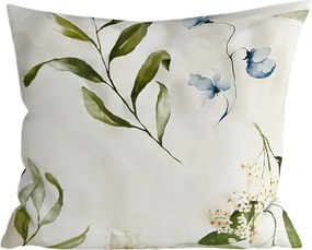 2 db Díszpárnahuzat mikroszálas KARDA 45x45 cm, fehér