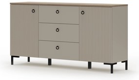 Komód Demandaron 4 (taupe + silverjack tölgy) . 1116812