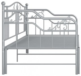 szrüke fém kihúzható kanapéágy-keret 90 x 200 cm