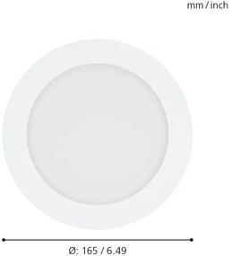 Eglo 900102 - LED dimmelhető fürdőszobai lámpa FUEVA-Z LED/10,5W/230V IP44