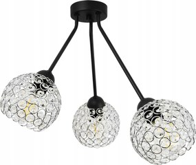 Függőlámpa Hármas Csillár Glamour Mennyezeti Lámpabúra Plafon A Nappaliba