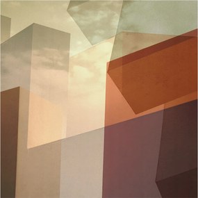 Design fotótapéta Flizelin falra Absztrakt tömbök 250x250