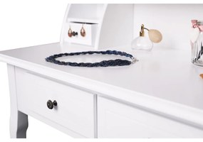 Dekoratív asztal székkel RODES NEW, fehér