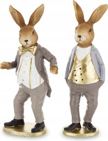 Nyuszi figura 1 db Húsvéti dekoráció