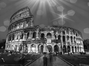 Poszter 40x30cm Híres Colosseum Rómában 6, Assaf Frank