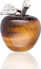 Dekorációs figura Barna Ezüst Alma Kő Természetes Dekoráció