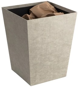 Bézs szemetes Sofia Canvas Paper Laminate – Bigso