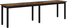 vidaXL pad Füstös tölgy 160 x 35 x 45 cm Faanyag