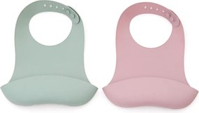 Világos rózsaszín-türkiz előke szett 2 db-os Lili – Kave Home