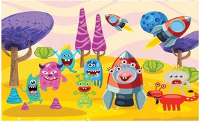 Gyerek fotótapéta idegen hajók 416 x 254