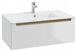 STILLA D80 Lapra szerelt mosdótartó szekrény 799 x 300 x 451 mm