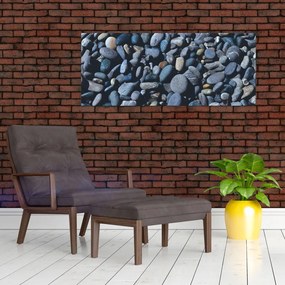 Kavicsos kép (120x50 cm)