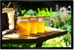 Poszterek keretben 60x40 Természetes méz