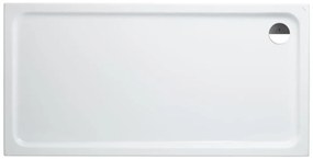 Zuhanytálca négyszögletes Laufen Solutions 90x180 cm akrilát fehér H2165080000001