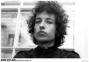 Plakát Bob Dylan - Mayfair Face, (84.1 x 59.4 cm)