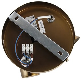 Mennyezeti reflektor bronz kerek dönthető és forgatható - Karin 2