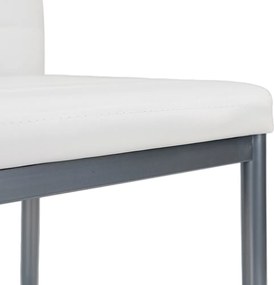 Tino NOVA Étkezőszék fehér-szürke színben