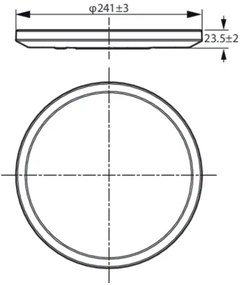 WiZ - LED Dimmelhető mennyezeti lámpa SUPERSLIM LED/14W/230V 2700-6500K Wi-Fi