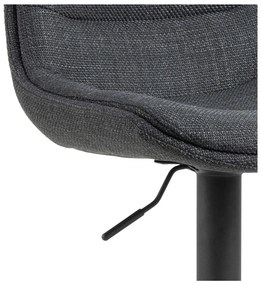 Szürke állítható magasságú bárszék (ülésmagasság 65 cm) Adisa – Actona