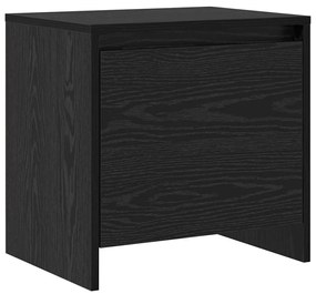 Éjjeliszekrény Musta tammi 45 x 34 x 44.5 cm Faanyag