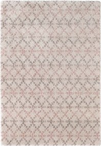 Shaggy szőnyeg krém rózsaszín sűrű 80x150 cm