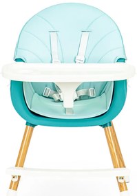 Etetőszék 2 az 1-ben kék