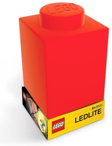 Classic Brick piros szilikon világító éjjeli lámpa - LEGO®