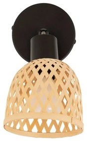 Atmosphera - LIO fali spotlámpa 1xE14/25W/230V bambusz