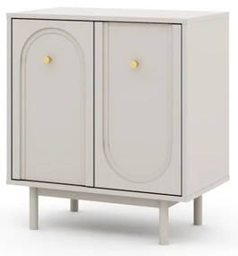 Komód Kasmír/Arany Színben. MAZOMA 2D 79 cm.