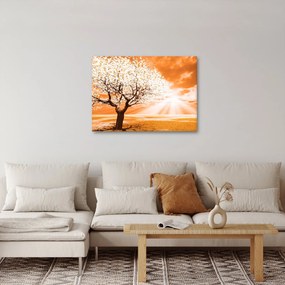 Narancssárga fa képe (70x50 cm)