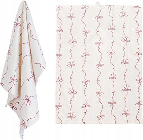 Konyhai Törlőkendő Fehér 70x50CM Pamut Organikus konyhai törölköző