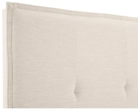 Bézs ágytámla 180x120 cm Monica – Milo Casa