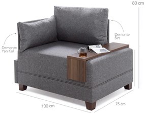 Fotel Fly Balos - Bézs v2