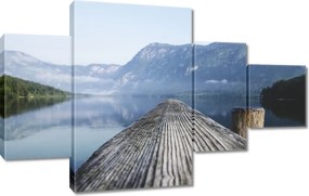 Vászonkép 130x80 Hegyi kilátás