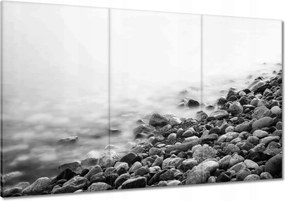 Képek 120x80 Tenger part hullámok köd