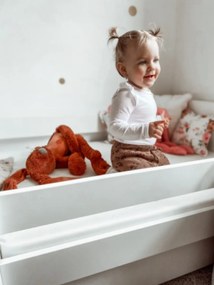 Ourbaby Loki fehér 140x70 cm