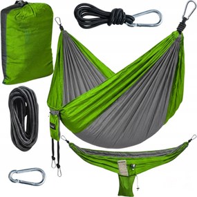 Kerti Függőágy Könnyű Függőágy Turista 150 kg-ig 260x140 cm Robusztus