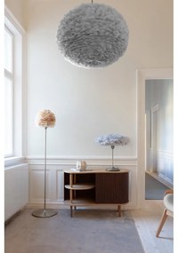 Barna-világosbarna alacsony komód tölgyfa dekorral, tolóajtóval 100x67 cm Audacious – UMAGE