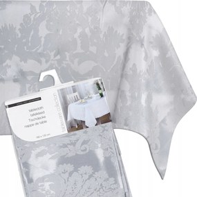 Abrosz 180x130 cm foltálló asztal szürke téglalap alakú mintákkal a konyhába