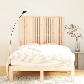 tömör fenyőfa fali fejtámla 127,5x3x110 cm