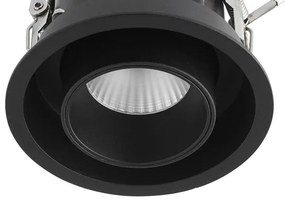 Ideal Lux - LED Beépíthető spotlámpa NOVA LED/12W/230V CRI90 fekete