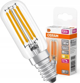 Led izzó T25 Tubusos E14 4.8W 40W 470lm 2700K Meleg fényerőszabályozható