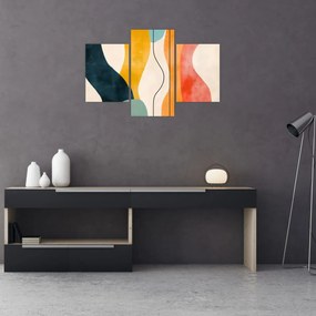 Kép - Minimalista színes illusztráció II. (90x60 cm)