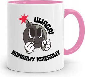 Rózsaszín Bögre Ajándék Könyvelőnek, fényképes nyomattal