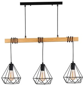 Polux VIGO 314673 Függőlámpa 3x20W LED/E27 IP20