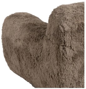 Barna fotel Teddy – Ixia