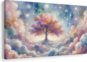 Kép – Életfa a felhőkben (90x60 cm)