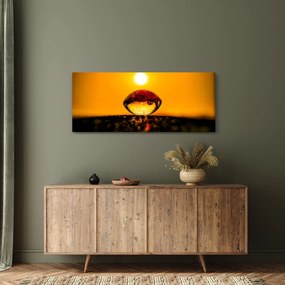 Egy üvegcsepp képe (120x50 cm)
