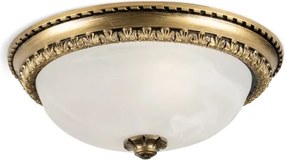 Brilagi - FRESCO mennyezeti lámpa 2xE27/40W/230V átm. 30 cm sárgaréz